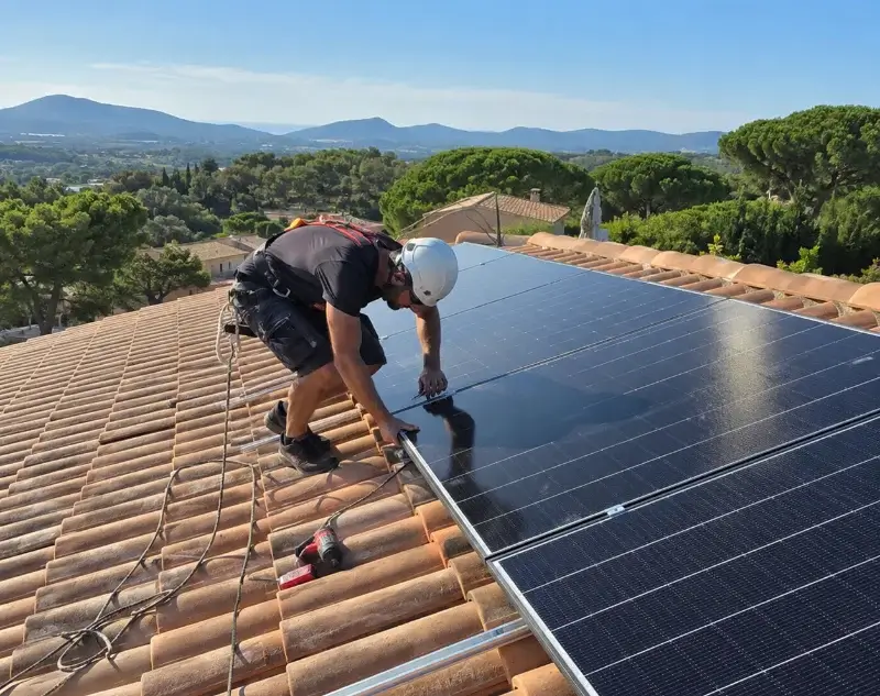 Installateur panneaux solaires Carpentras — pose photovoltaïque sur toiture