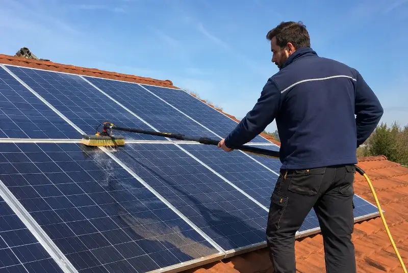 Nettoyage et entretien de panneaux solaires à Carpentras